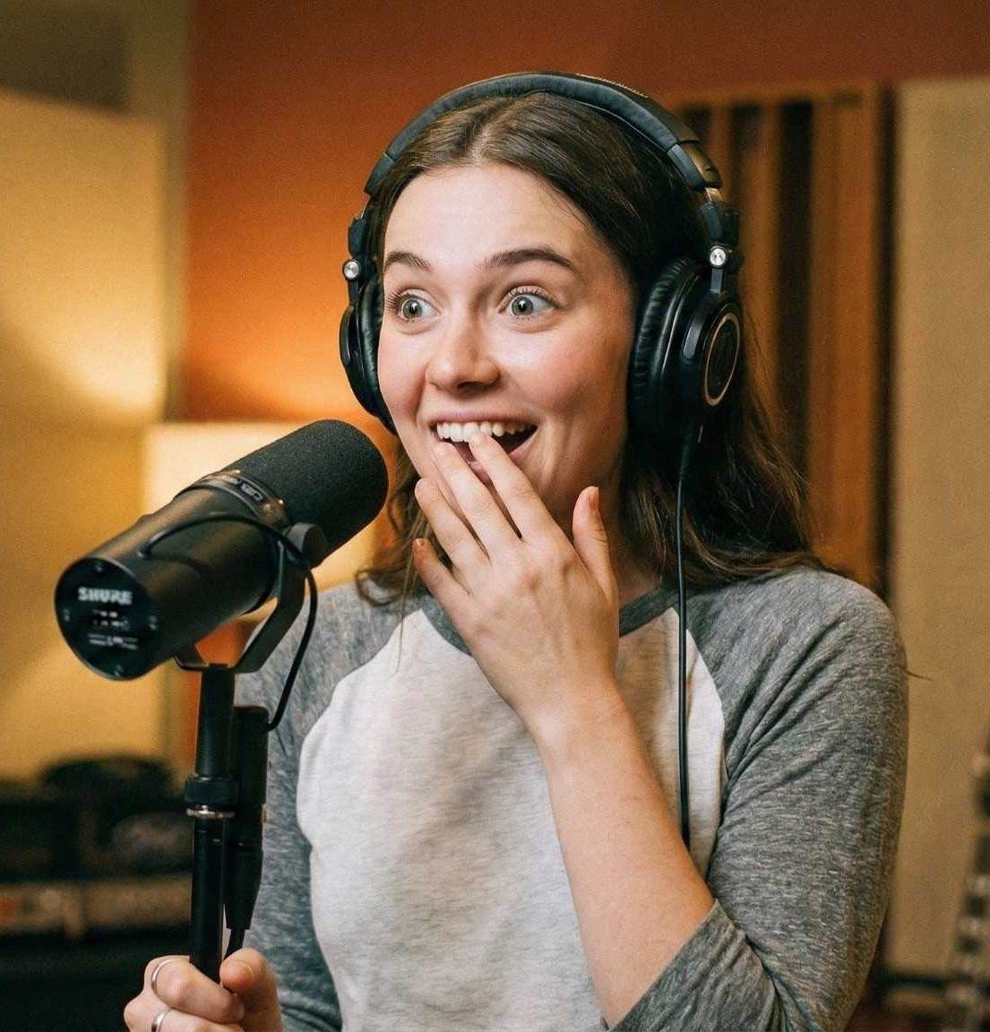 Reakcja na własny głos AI